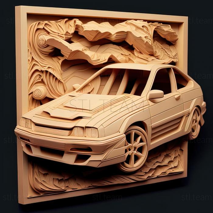 3D model Honda Integra (STL)